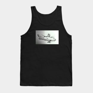 Spaceship Yamato Tank Top